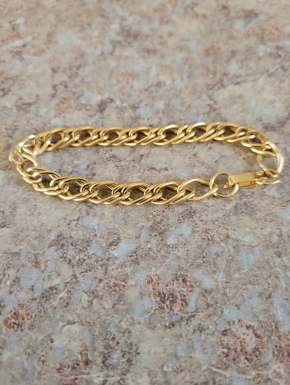 Gold-Tone Curb Link Bracelet